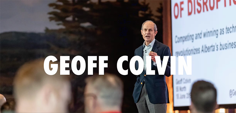 Geoff Colvin Keynote Speaker Reel