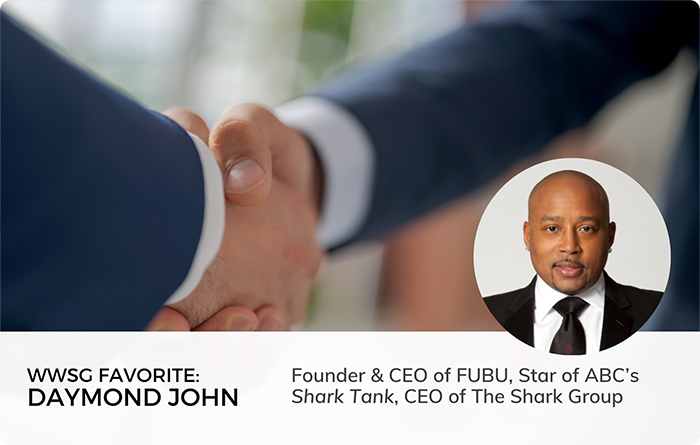 Daymond John: Founder & CEO of FUBU, Star of ABC's Shark Tank, CEO of the Shark Group