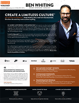 Ben Whiting - One Sheet Preview