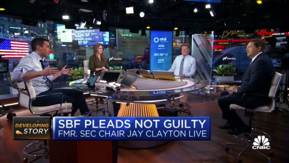 Former Sec Chairman Jay Clayton Breaks Down Questions Around Sam Bankman Fried Criminal Case