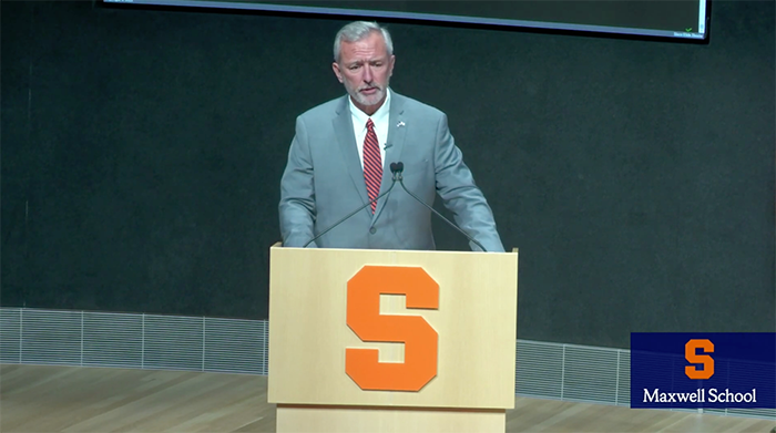 J Katko at Maxwell School