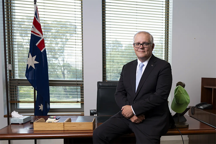 Scott Morrison in office