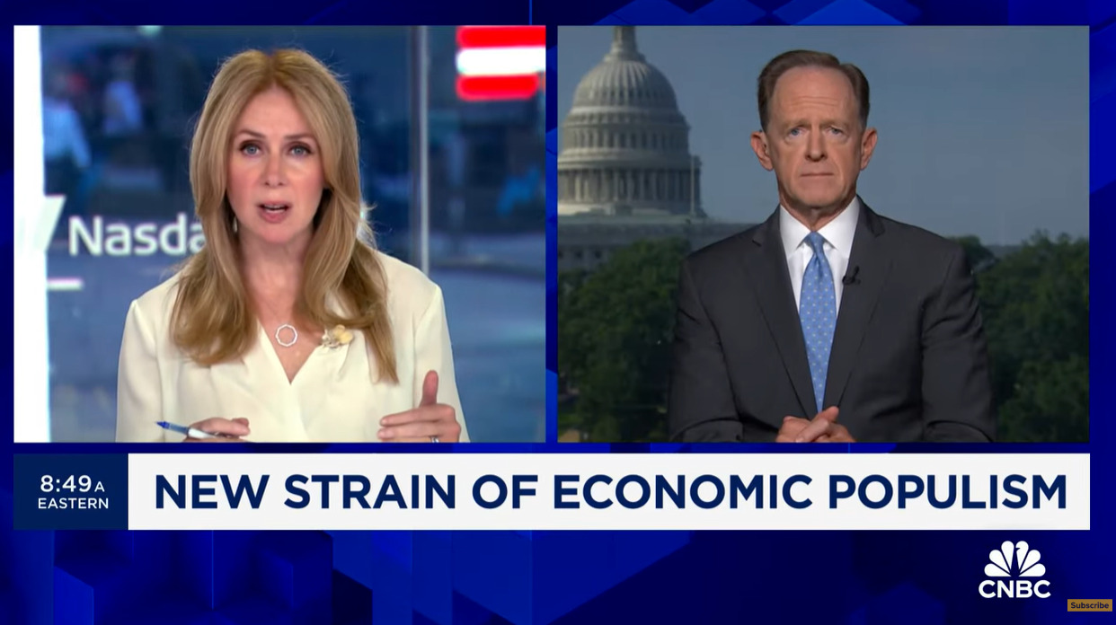Pat Toomey on CNBC