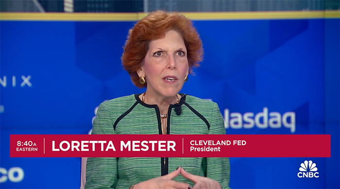 Mester on CNBC