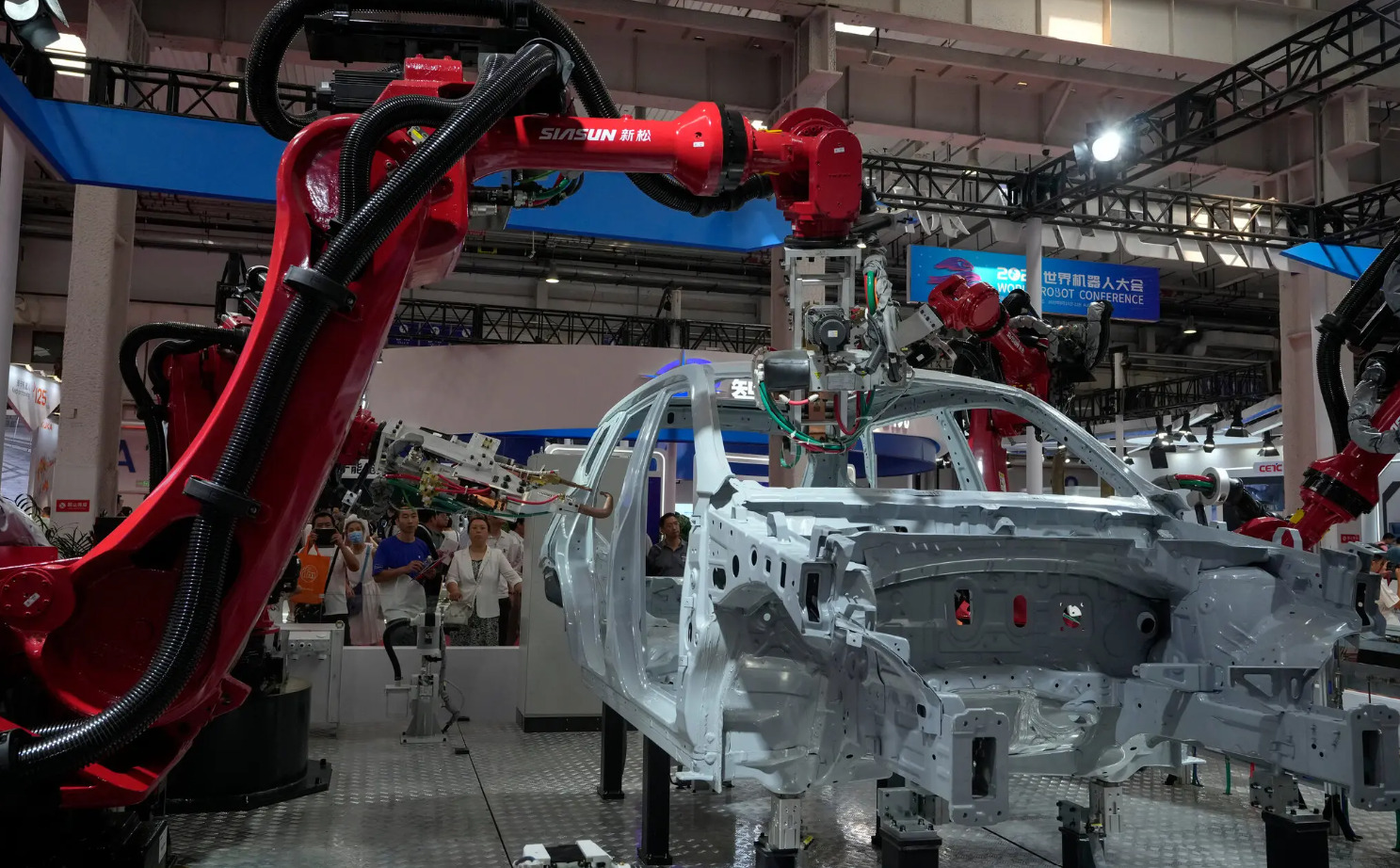 Chinese leaders, seeking to accelerate indstrial advances, are directing investment into robotics and aviation.