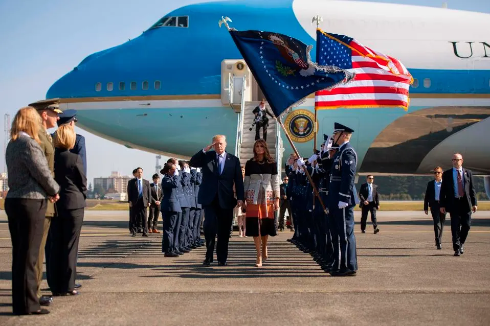 Donald Trump and Melania Trump