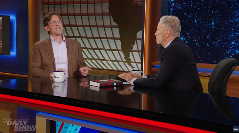 Patrick McGee on the Late Show