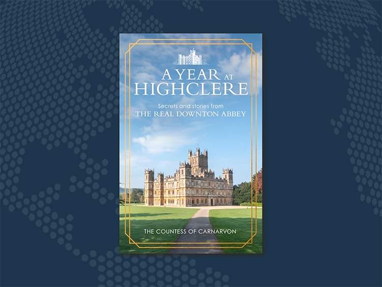 A Year at Highclere Book Cover Announcement Post