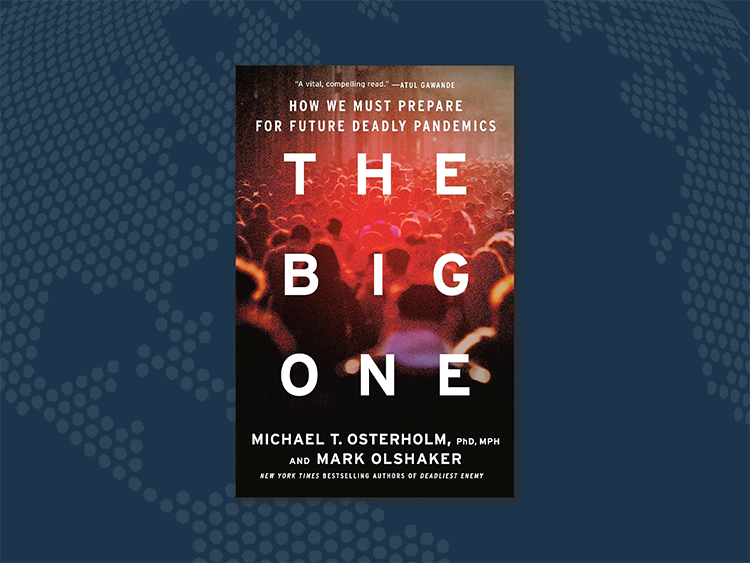 Michael Osterholm The Big One Book Cover Announcement