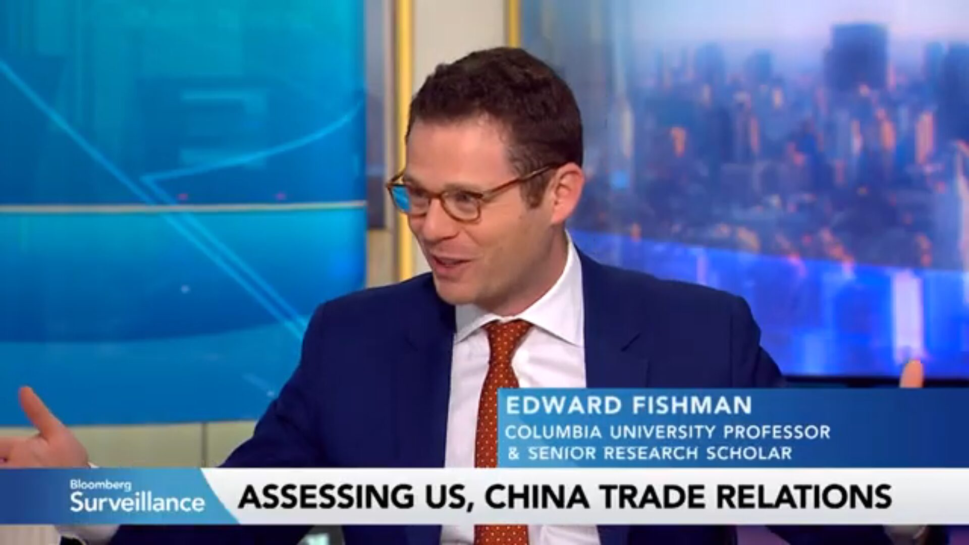 Edward Fishman on Bloomberg