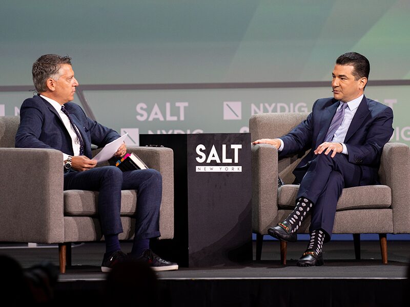 Scott Gottlieb, M.D. speaking at SALT.