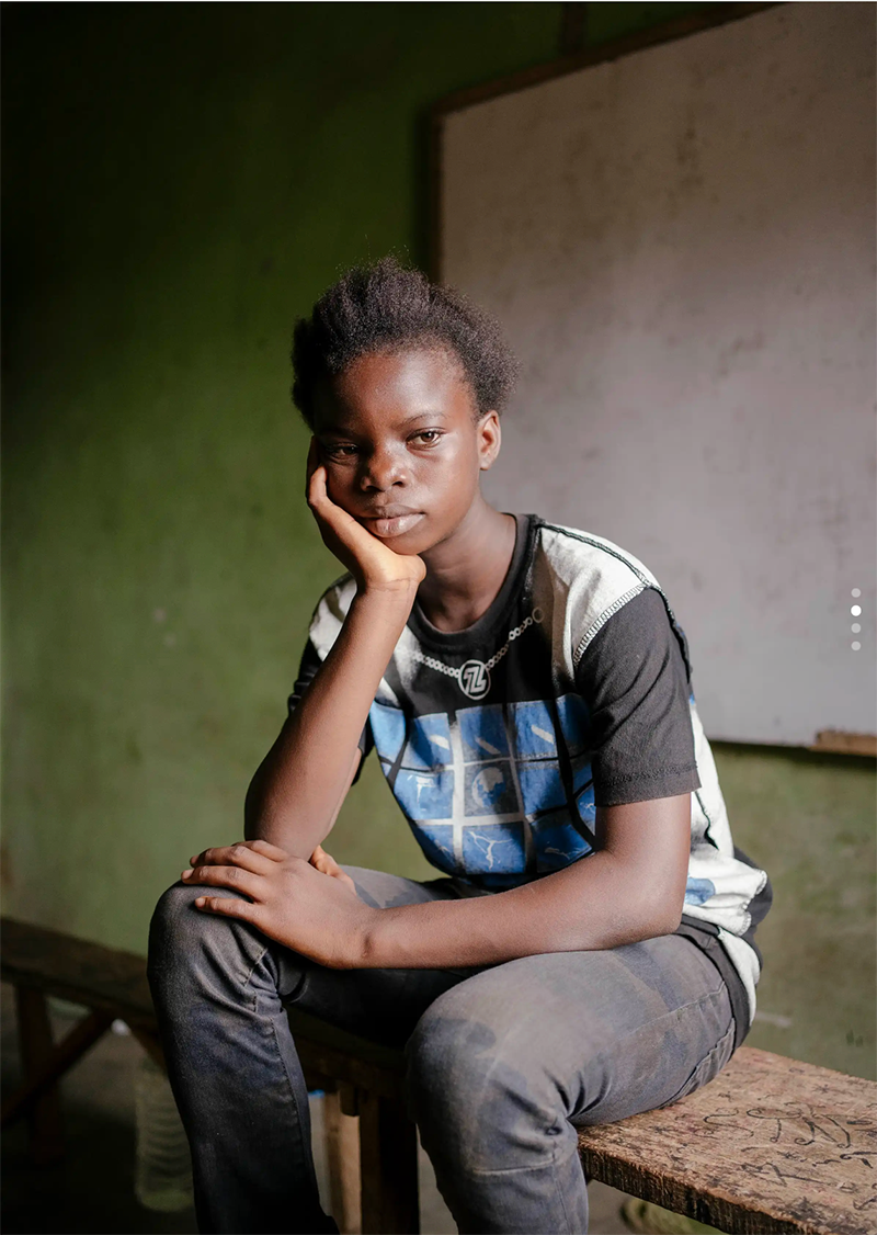 Josanah Adedayo, 15“I tell the smaller kids not to play outside when the smoke is bad.”