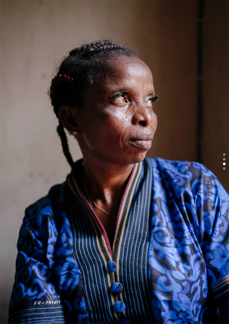 Mojirayo Adedayo, 48 “Everything is dark. The smoke is just too thick.”