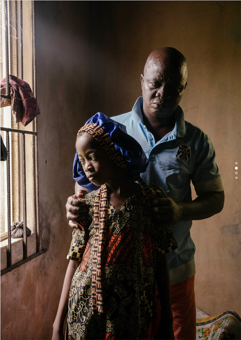 Muri Korede, 50 He wants to protect his daughter, Sharon. “If this were in other countries, they would not allow this.”