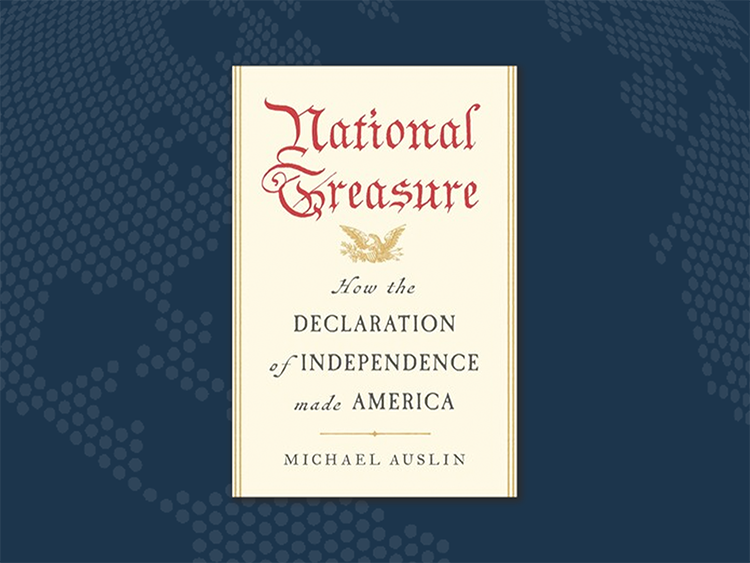 National Treasure by Michael Auslin Announcement Post Graphic
