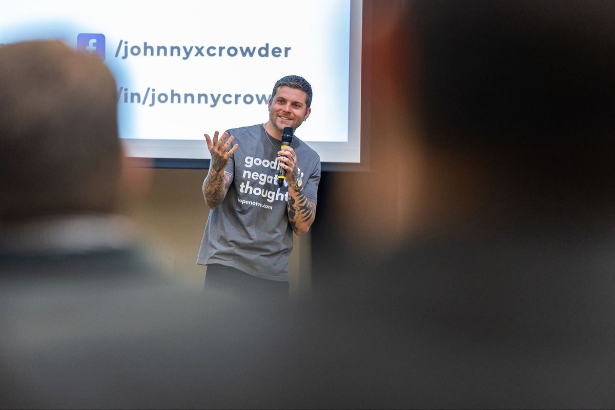 Johnny Crowder Speaking