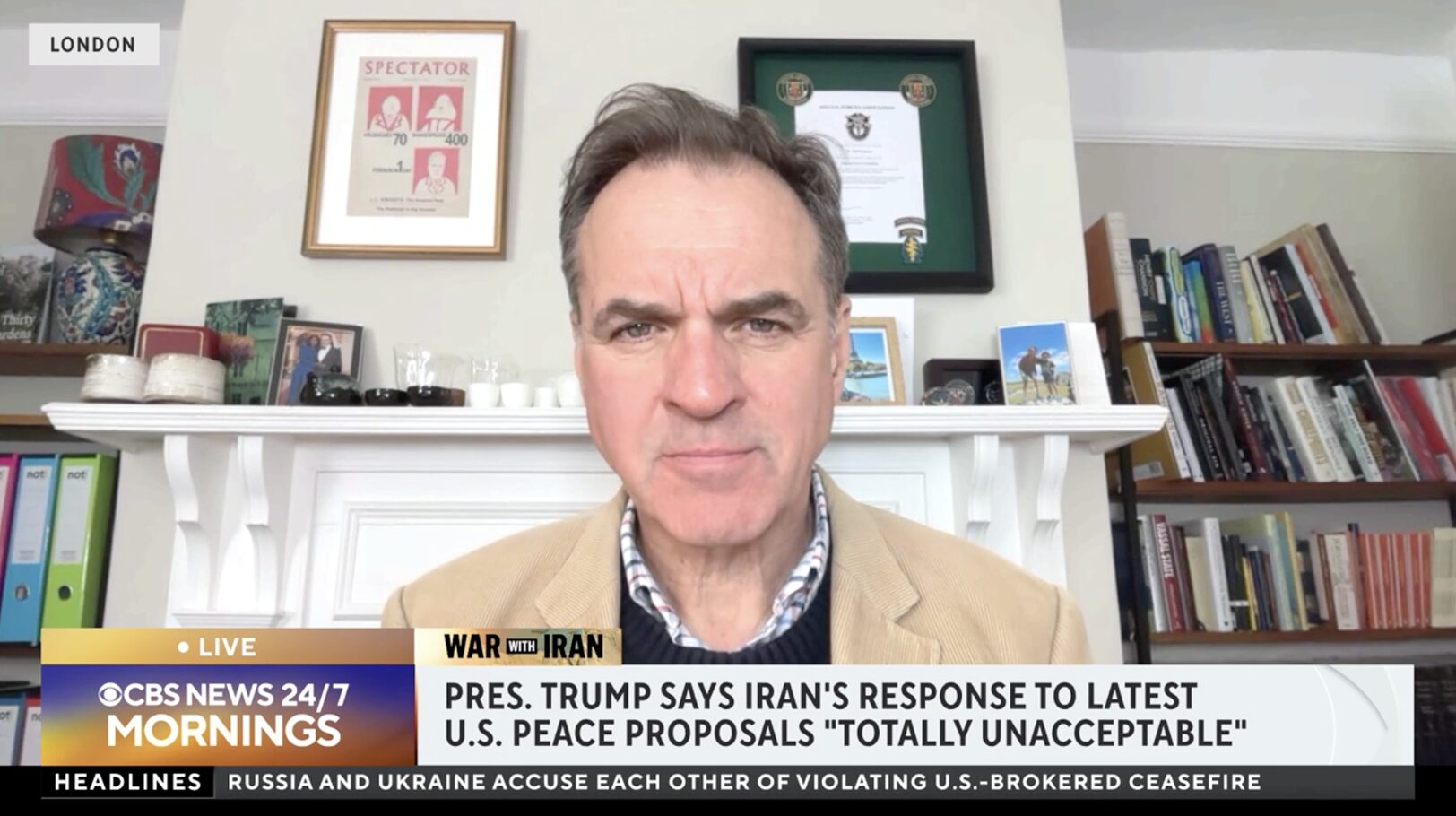 Niall Ferguson on CBS News - Iran War - Historian Expert