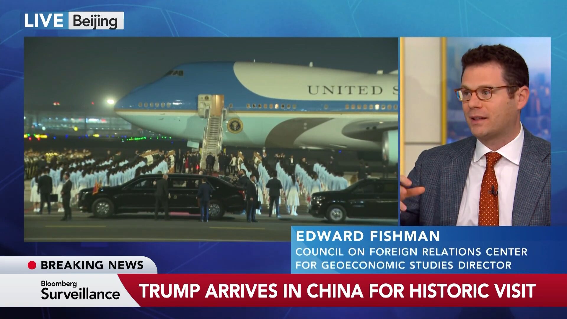 Eddie Fishman on Bloomberg Surveillance